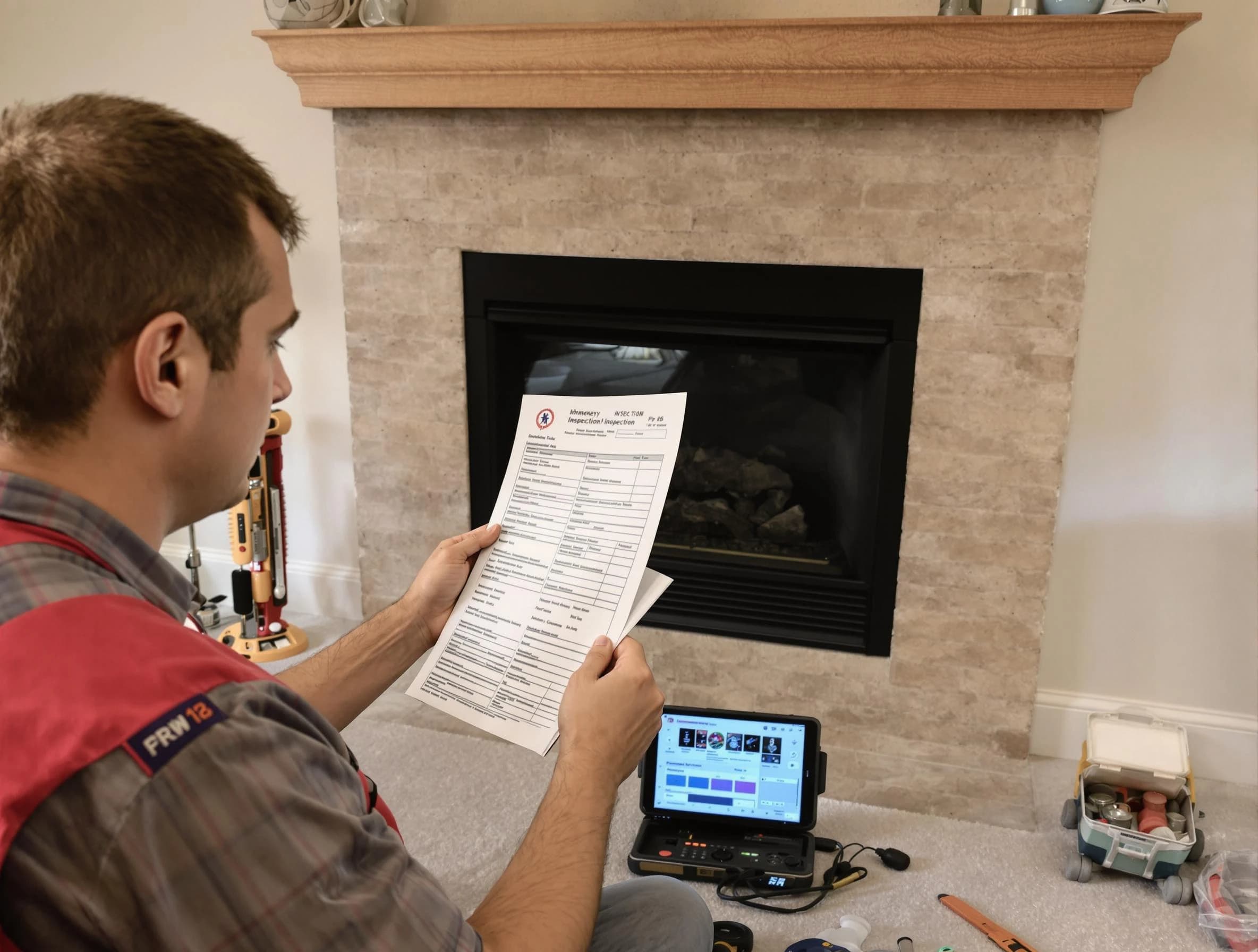 Thorough chimney inspection by Bellevue Chimney Sweep in Bellevue, PA
