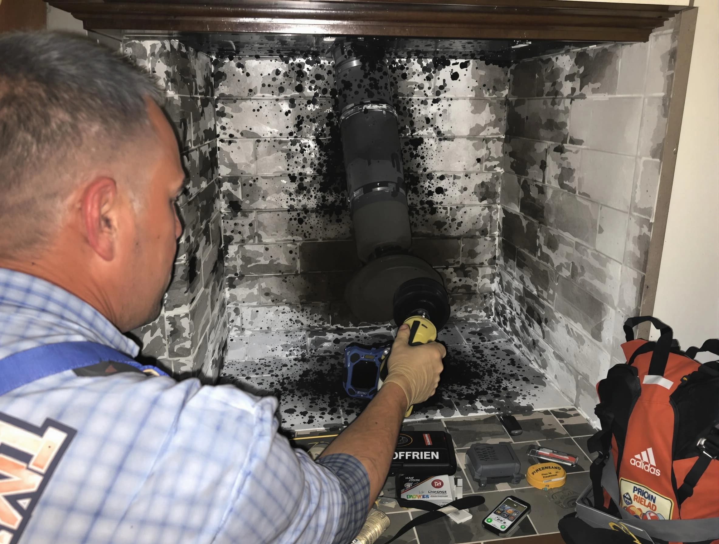 Creosote removal service by Bellevue Chimney Sweep in Bellevue, PA