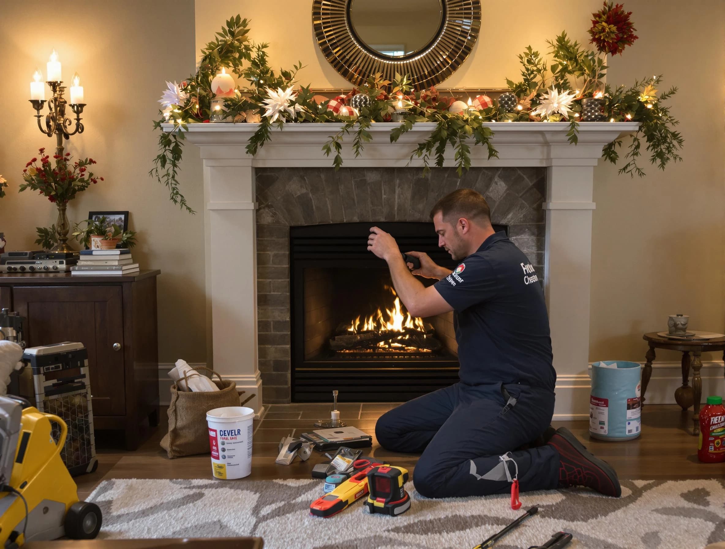 Bellevue Chimney Sweep offering fireplace maintenance services in Bellevue, PA