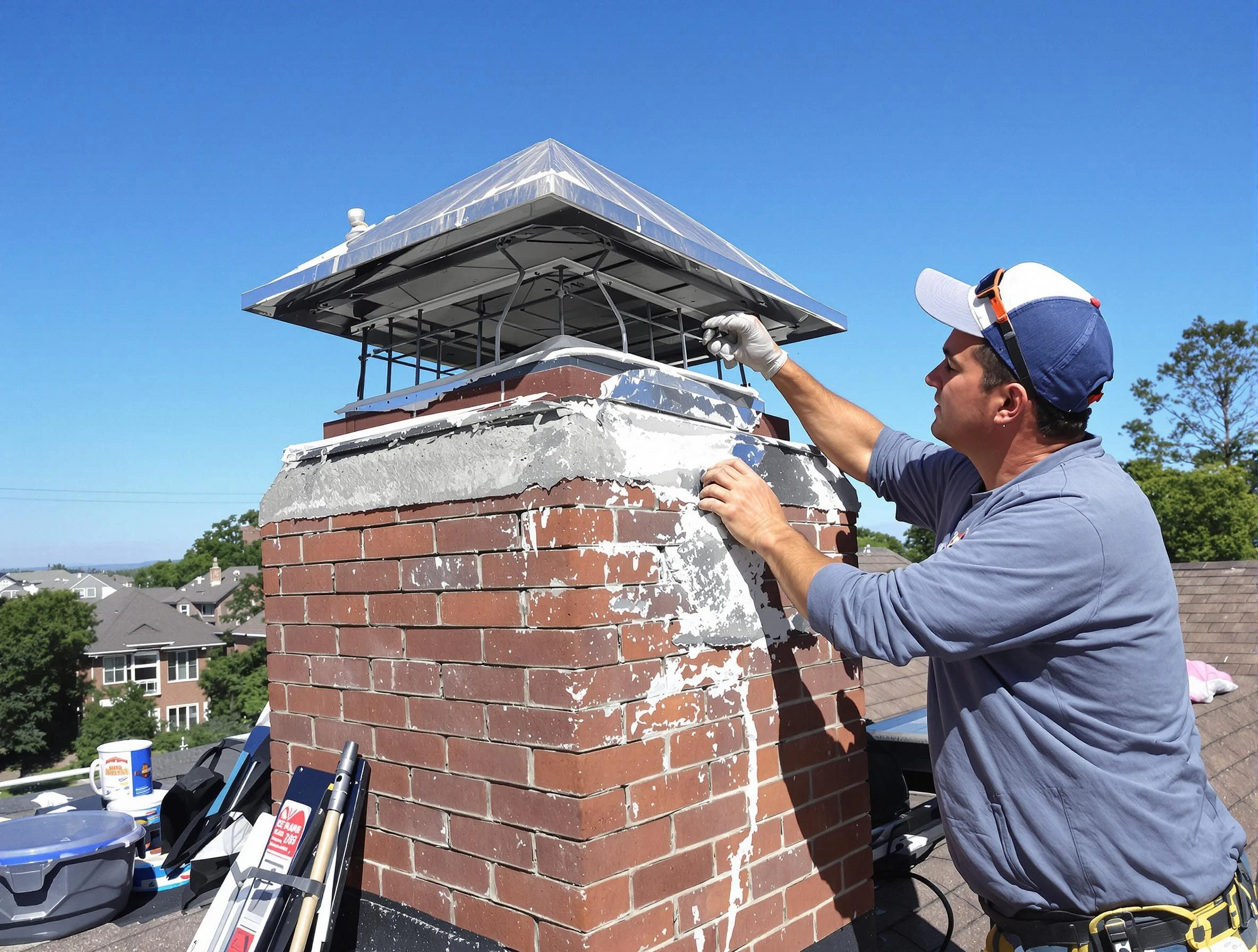Chimney Crown Services in Bellevue