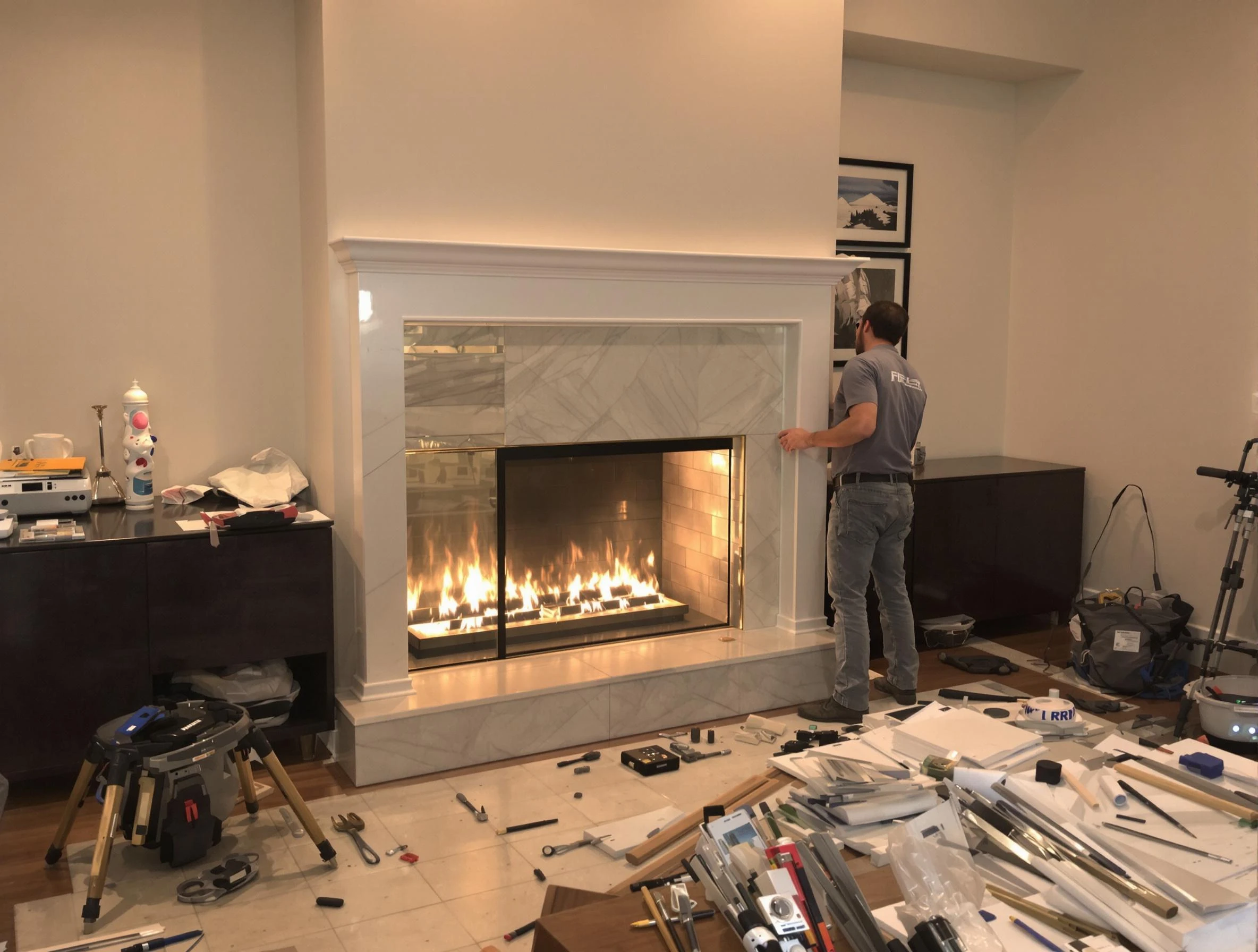 Fireplace Installation in Bellevue